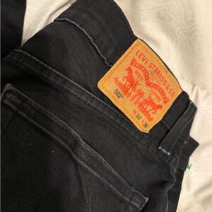 Men’s Levi 502 black jeans